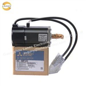 Mitsubishi Industrial Automation AC Servo Motor HC-MFS43 200V 2.8A 0.4KW Dalam Stok
