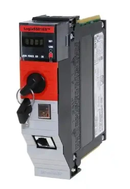 Allen Bradley {{0}}Pengawal Keselamatan L81ES GuardLogix 5580, Memori Standard 3MB Dan Memori Keselamatan 1.5MB, Port USB 2.0 (12 Mbps), Port Ethernet 1GB